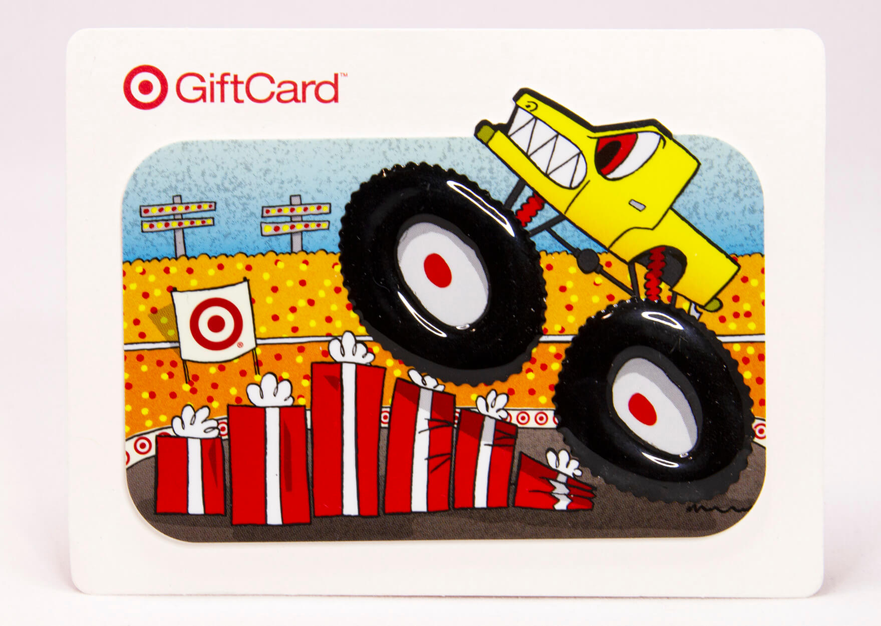 Gift Card with Raised Label- Promotional Target DomeTag