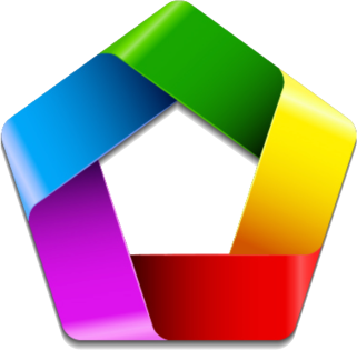 rainbow pentagon