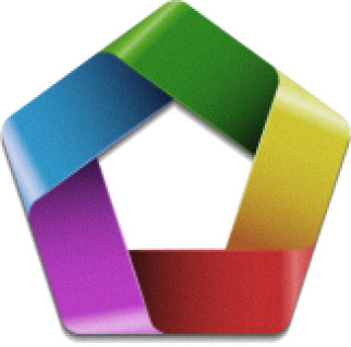 rainbow pentagon